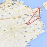 徳島地図（googleearth）